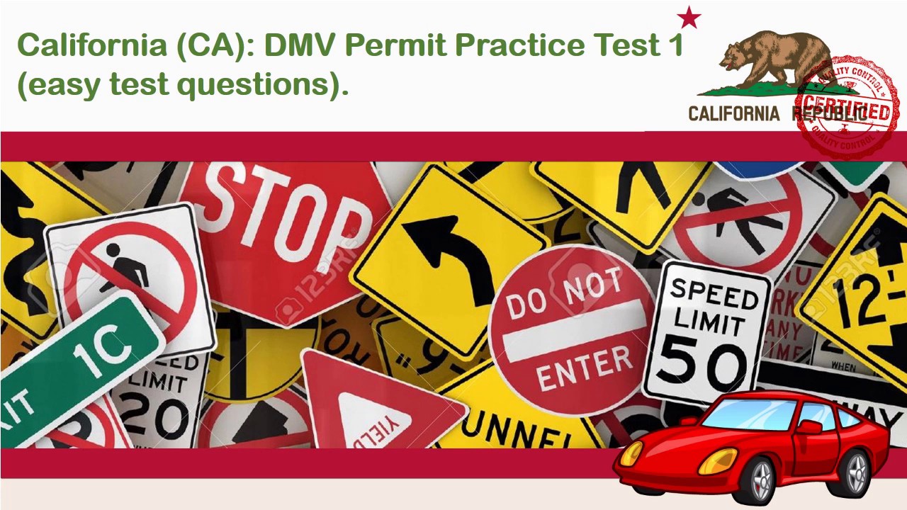 free printable dmv practice test